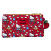 Sanrio: Hello Kitty 50th Anniversary Classic All-Over-Print Nylon Wristlet Wallet