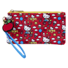 Sanrio: Hello Kitty 50th Anniversary Classic All-Over-Print Nylon Wristlet Wallet