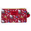 Sanrio: Hello Kitty 50th Anniversary Classic All-Over-Print Nylon Wristlet Wallet