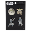 Star Wars: Ahsoka Yoda Action 4 Pin Pack