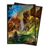 MTG Bloomburrow Deck Protector Sleeves featuring Swamp (100)