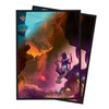 MTG Bloomburrow Deck Protector Sleeves featuring Mountain (100)