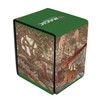 MTG Bloomburrow Alcove Flip Deck Box featuring Mabel, Heir to Cragflame