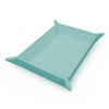 Vivid Magnetic Foldable Dice Tray: Light Blue