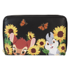 Disney: Bambi Sunflower Friends Zip Around Wallet