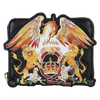 Queen Logo Crest Zip-Around Wallet