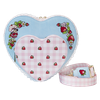 Strawberry Shortcake Denim Heart Crossbody Bag