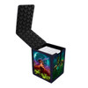 MTG Duskmourn Alcove Flip Deck Box featuring Exhume, Crypt Ghast, and Damnation