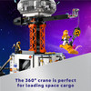 City Space Base and Rocket Launchpad Toy Playset 60434
