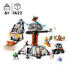 City Space Base and Rocket Launchpad Toy Playset 60434