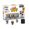 Bitty POP! The Mandalorian: Heavy Infantry Mandalorian, The Armorer & Bo-Katan Kryze 4-Pack