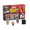 Bitty POP! The WWE: Bret 'Hit Man' Hart, Shawn Michaels & 'Mean' Gene Okerlund 4-Pack