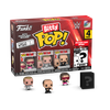 Bitty POP! The WWE: Bret 'Hit Man' Hart, Shawn Michaels & 'Mean' Gene Okerlund 4-Pack