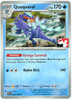 Scarlet & Violet (Base Set) 054/198 Quaquaval (Prize Pack League Promo Non-Holo)