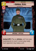 Admiral Ozzel, Overconfident (Foil)