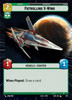 Patrolling V-Wing (Hyperspace Frame Foil)