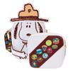Peanuts: Snoopy's Beagle Scouts 50th Anniversary CROSSBUDDIES Cosplay Crossbody Bag with Coin Bag