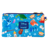 Disney: Lilo & Stitch Camping Cuties All-Over Print Nylon Zipper Pouch Wristlet