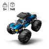 City Blue Monster Truck Off-Road Toy 60402