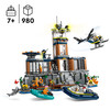 City Police Prison Island with Helicopter Toy 60419