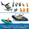 City Police Prison Island with Helicopter Toy 60419