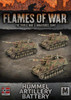Flames of War - German - Hummel 15cm SP Artillery Battery (x3, Resin/Metal)