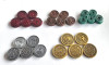 Scythe & Expeditions - 80 Metal Coins