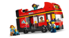 City Red Double-Decker Sightseeing Bus Toy Set 60407