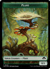 Modern Horizons 3 - Plant Token (Ripple Foil)