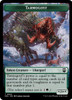 Modern Horizons 3 Commander - Tarmogoyf (Ripple Foil) // Goblin Token
