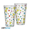 Pokemon Pikachu Pattern 400ml Glass