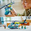 City Emergency Rescue Helicopter Toy Set 60405