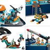 City Arctic Explorer Ship with Helicopter Toy and Crane 60368