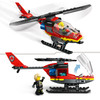 City Fire Rescue Helicopter Toy Vehicle Set 60411