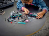 City Race Car and Car Carrier Truck Building Toys 60406