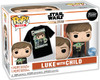 POP! & Tee: Star Wars: the Mandalorian - Luke With Grogu T-Shirt set