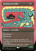 Lurking Crocodile (Etched Foil) (Secret Lair - Monstrous Menagerie)