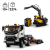 Technic Volvo FMX Truck & EC230 Electric Excavator 42175