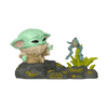 POP! Star Wars: The Mandalorian #721 Grogu with Frog Deluxe