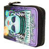 Universal Monsters: Bride of Frankenstein Neon Mask Zip Around Wallet