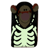 Disney: Winnie the Pooh Skeleton Tigger Zip Around Wallet
