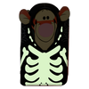 Disney: Winnie the Pooh Skeleton Tigger Zip Around Wallet