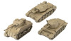 World of Tanks Miniatures Game: British Tank Platoon (Crusader, Sherman VC Firefly,
Challenger)