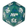 Magic M10 Spindown Dice Green
