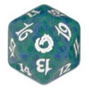 Magic Torment Spindown Dice Green