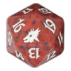Magic Scourge Spindown Dice Red