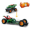 Technic Monster Jam Dragon 2in1 Monster Truck Toy 42149