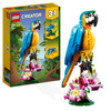 Creator 3in1 Exotic Parrot Animals Building Set 31136