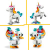 Creator 3in1 Magical Unicorn Toy Animal Playset 31140