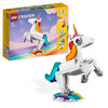 Creator 3in1 Magical Unicorn Toy Animal Playset 31140